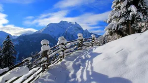 冬季雪景高清壁纸_6