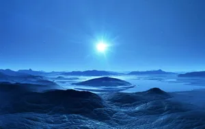 冰冻南极洲风景壁纸_5