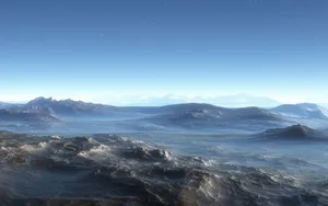 冰冻南极洲风景壁纸_10