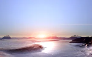 冰冻南极洲风景壁纸_13