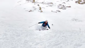 高清户外滑雪运动图片_5
