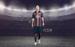 足球明星梅西球服图片
