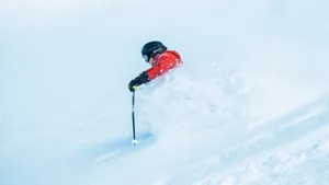 刺激的滑雪运动图片_8