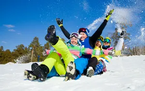 快乐滑雪场滑雪图片_4