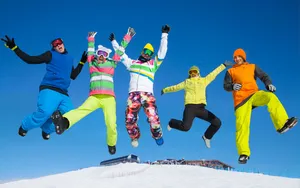快乐滑雪场滑雪图片_9