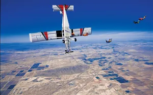 高空跳伞运行图片_3