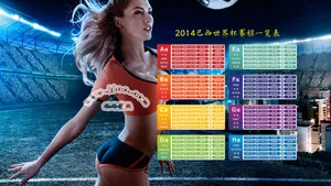 2014巴西世界杯赛程表壁纸_9