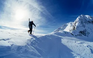 滑雪运动桌面壁纸