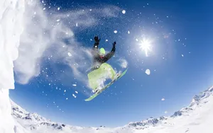 滑雪运动桌面壁纸_2