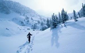 滑雪运动桌面壁纸_3