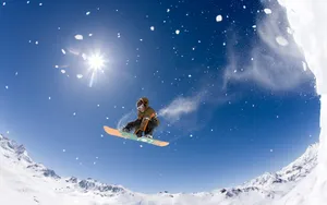 滑雪运动桌面壁纸_6