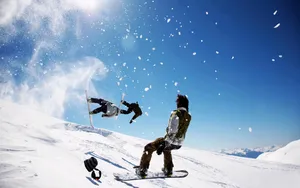 滑板滑雪极限运动壁纸_17
