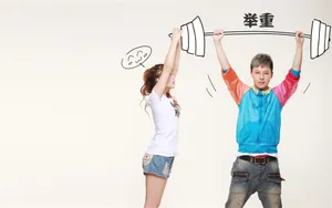 搞笑奥运帅哥与美女壁纸_8