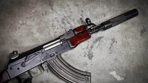 AK 47突击步枪高清图_5