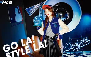 Miss A代言MLB休闲服壁纸_2