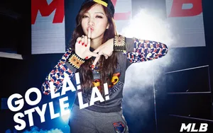 Miss A代言MLB休闲服壁纸_4