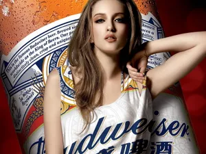百威啤酒女郎广告第1张