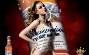 百威啤酒女郎广告_6