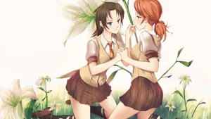 唯美高清软萌动漫美女壁纸_10