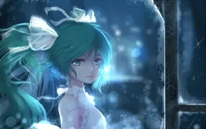 甜美初音未来公主殿下壁纸_2