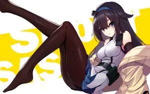 身材曲线优美的动漫美女壁纸_3