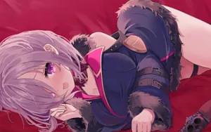 身材曲线优美的动漫美女壁纸_5