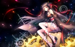 身材曲线优美的动漫美女壁纸_11
