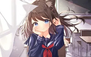 二次元动漫女生图片大全_5