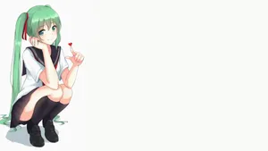 初音未来人物桌面壁纸_8