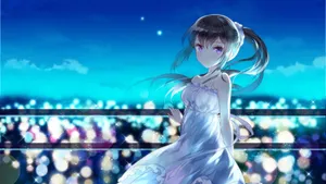 性感温柔动漫美女壁纸_4