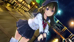 性感温柔动漫美女壁纸_5