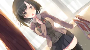性感温柔动漫美女壁纸_6
