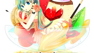少女初音未来壁纸_3