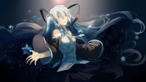 少女初音未来壁纸_5