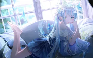 魅惑动漫女生壁纸图片_6