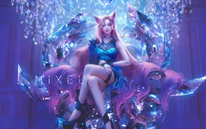 魅惑动漫女生壁纸图片_7