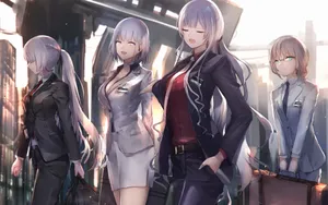 性感甜美动漫少女壁纸_3