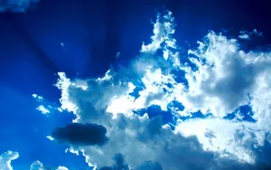 蓝天白云高清图片_10