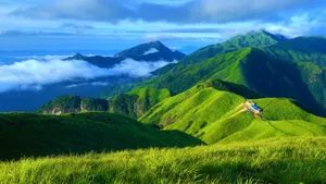 江西武功山风景壁纸_5
