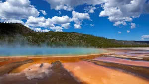 黄石公园风景壁纸_2
