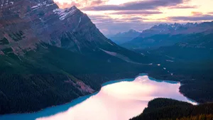 山水湖泊风景壁纸_6