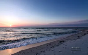 德国海滩沙滩风景壁纸_9
