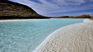 青海茶卡盐湖风景壁纸