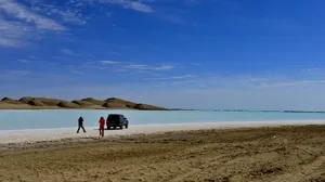 青海茶卡盐湖风景壁纸_3