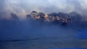 吉林雾凇岛风景壁纸_2
