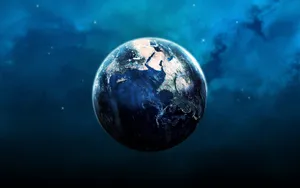 太空地球照片高清壁纸_5