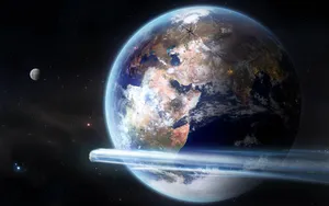 太空地球照片高清壁纸_10