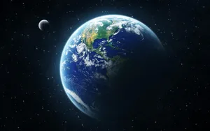太空地球照片高清壁纸_15