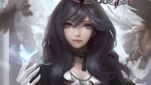 惊艳动人动漫美女壁纸_5