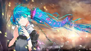 歌姬初音未来桌面壁纸_4